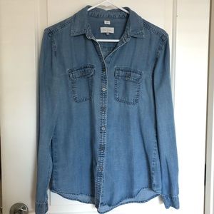LOFT || Softened Button Down Shirt